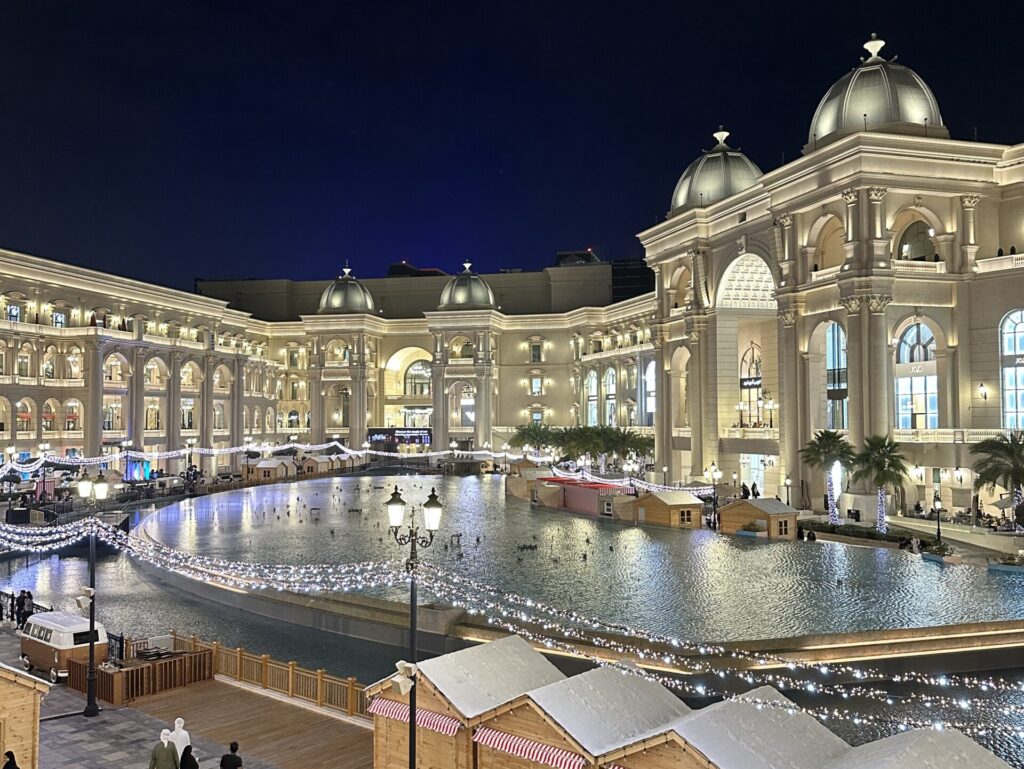 Place Vendome is a grand shopping mall in Lusail, one of the best places to visit in Doha.